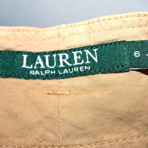 Lauren Ralph Lauren Wide Leg Belted Pants - Size 6 - Picture 7 of 7